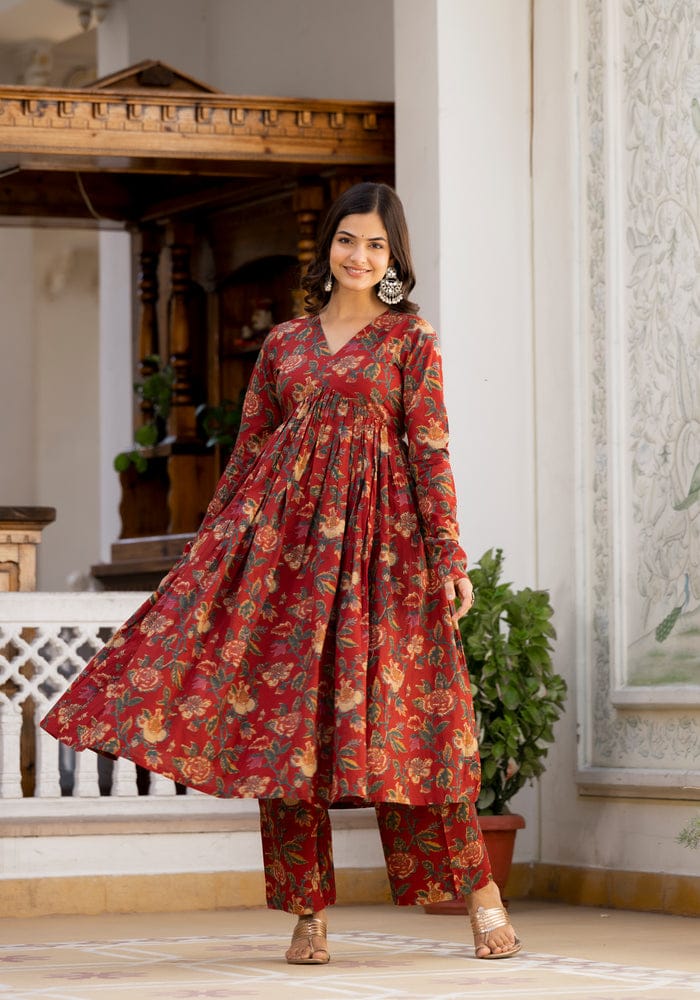 Akshar Printed Pure Cotton Kurti With Bottom Dupatta Wholesale Clothing Distributors In India
